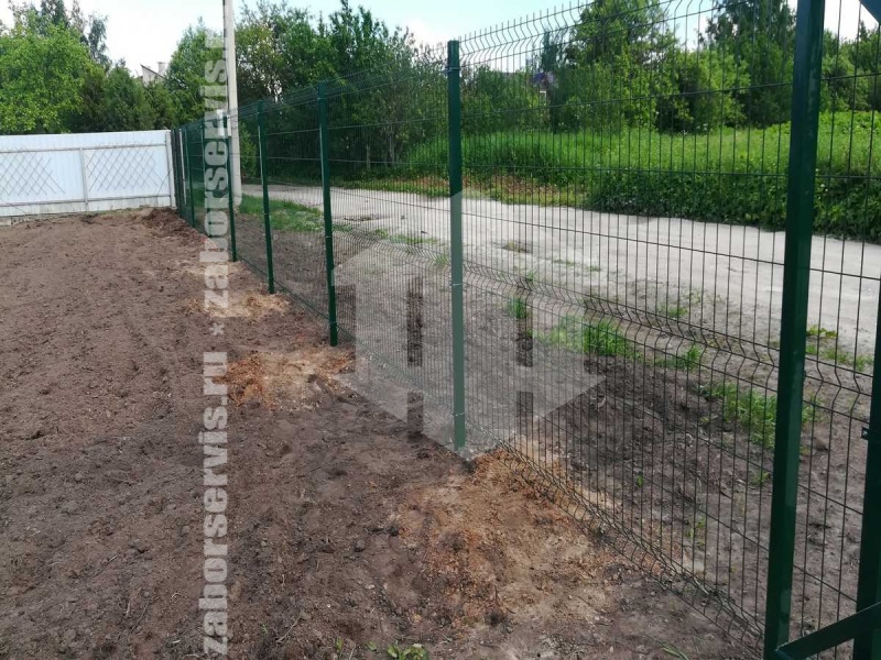 3D заборы 30 метров высота 1,8м 4мм