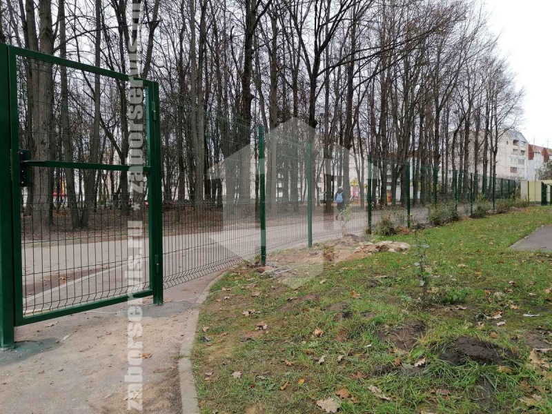 3D забор 98 метров зеленый 5мм