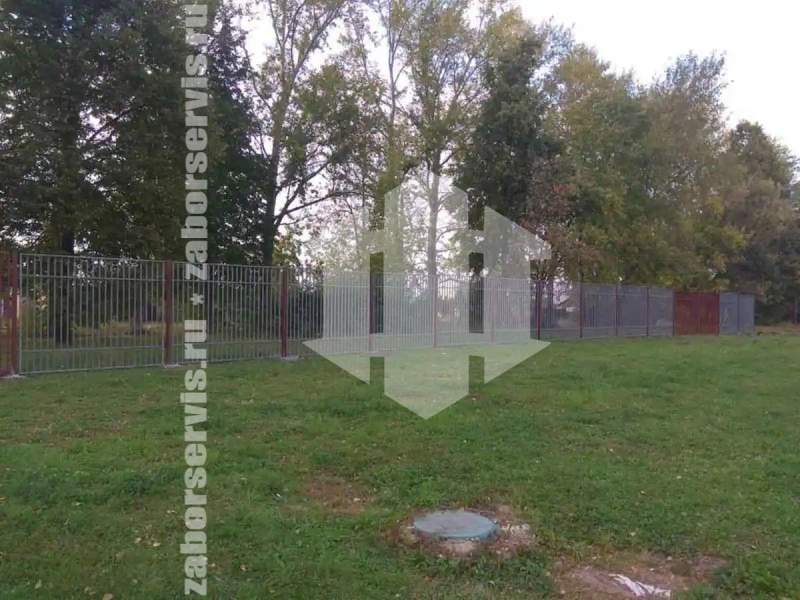 Секционный сварной забор 70 метров