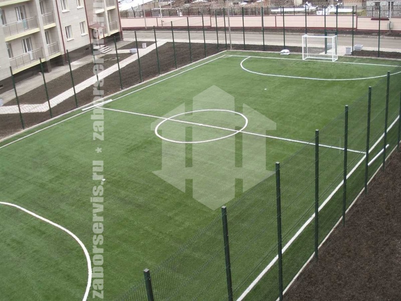 3D заборы для спортивной площадки 20 соток 5мм