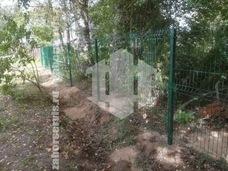 3D заборы 80 метров высота 1,8м 3,5 мм