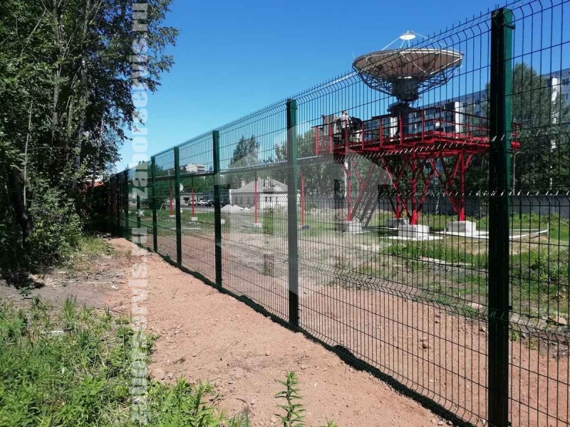 3D заборы зеленый  50 метров 4мм