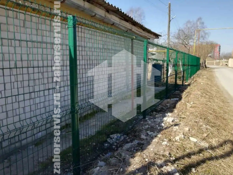 Забор из сварной сетки 65 метров