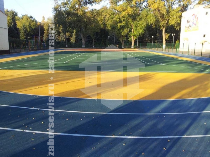 3D заборы для спортивной площадки 15 соток 6мм