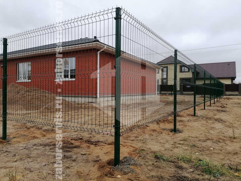 3D заборы для частного дома 12 соток 6мм