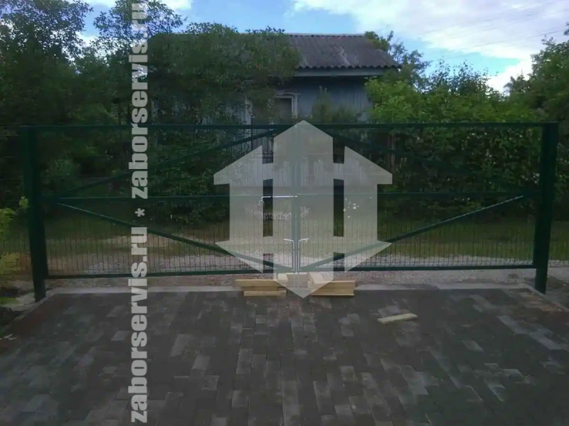 3D заборы для частного дома 76 метров 5мм