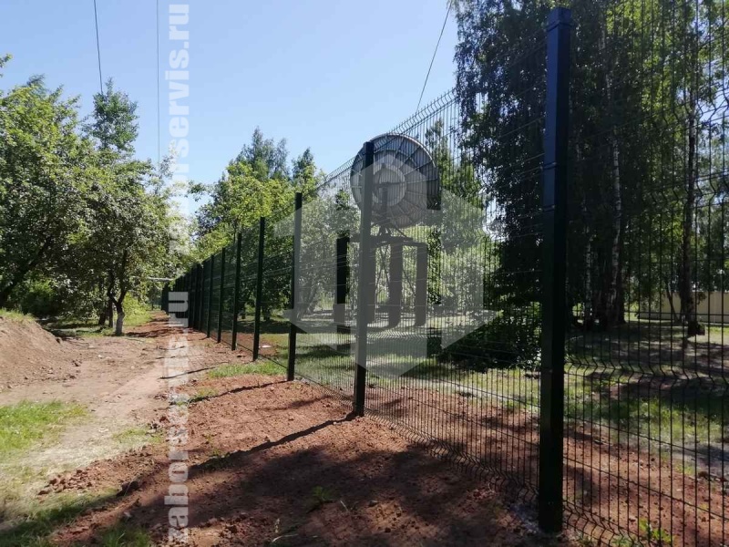 3D заборы зеленый  50 метров 4мм