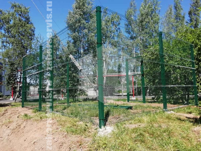 3D заборы зеленый  50 метров 4мм