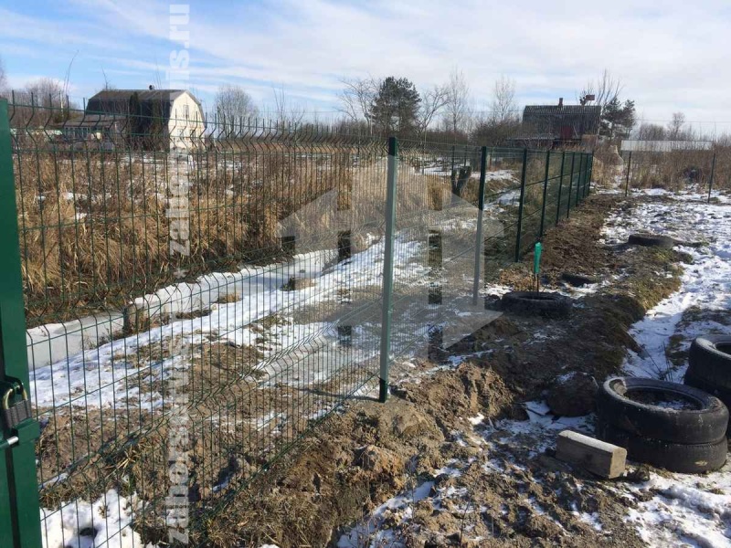 3D забор 12 соток 6мм