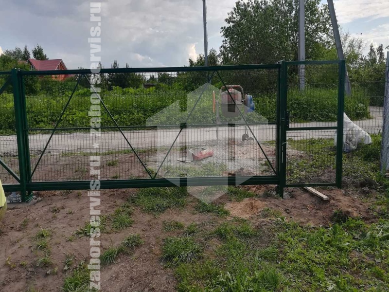 3D заборы 30 метров высота 1,8м 4мм