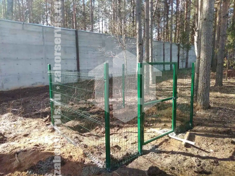 3D забор 4 метра высота 1,8м 4мм