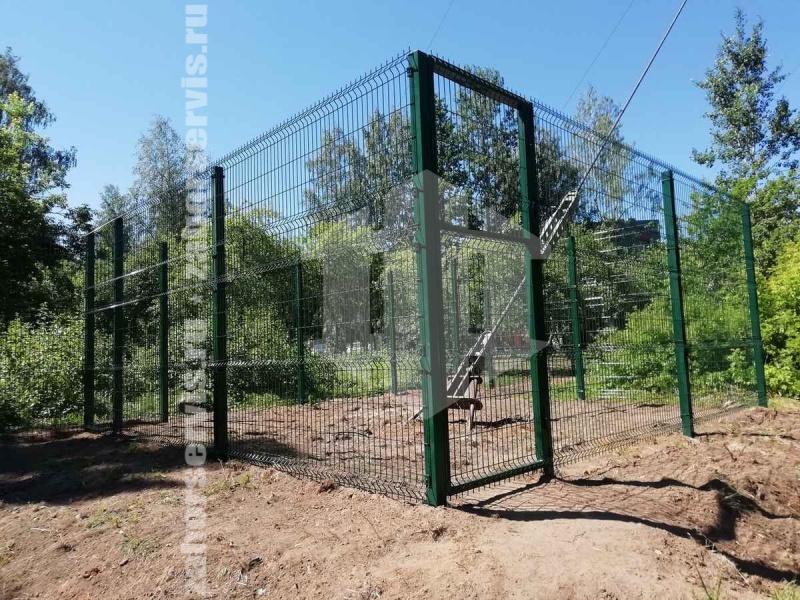 3D заборы зеленый  50 метров 4мм