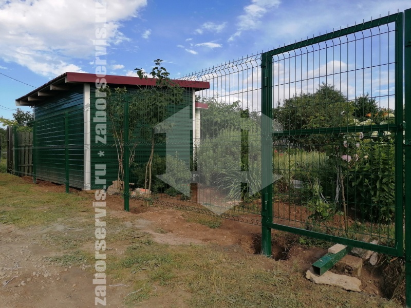 3D заборы 25 метров для частного дома 5мм