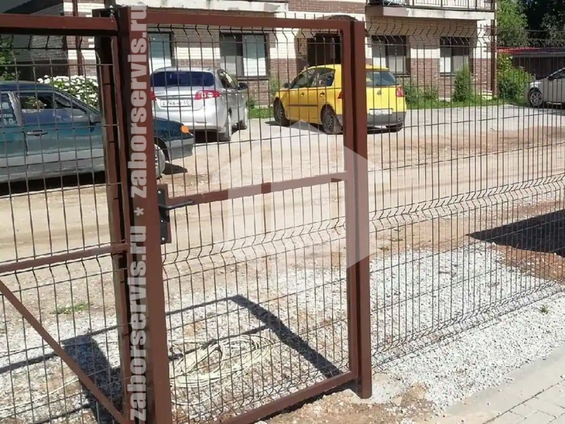 3D забор 73 метра высота 1,8м 4мм