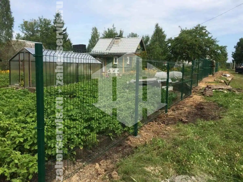 3D заборы для частного дома 78 метров 4мм