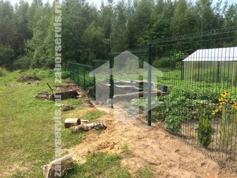 3D заборы для частного дома 78 метров 4мм