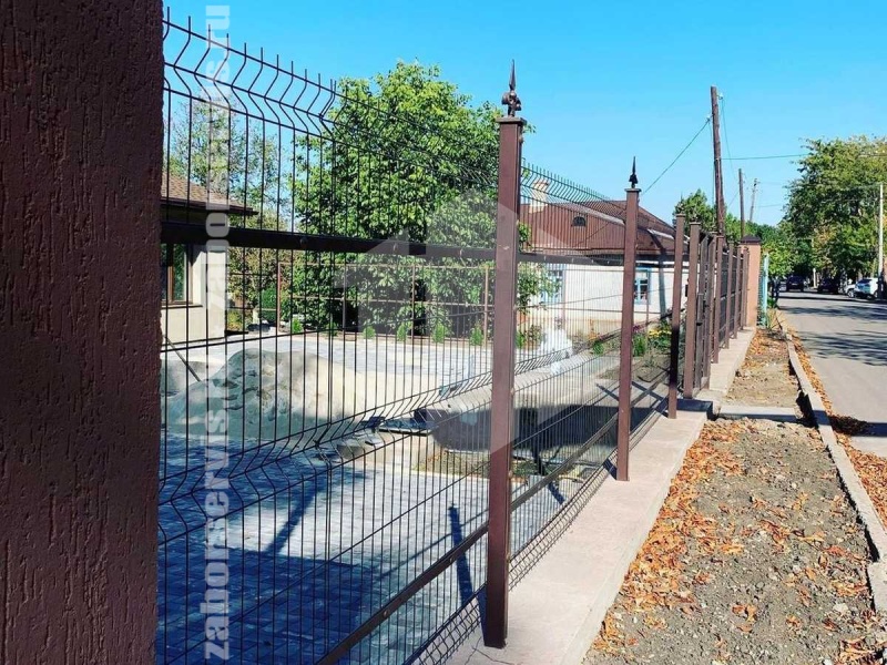 3D заборы для частного дома 40 метров 4мм