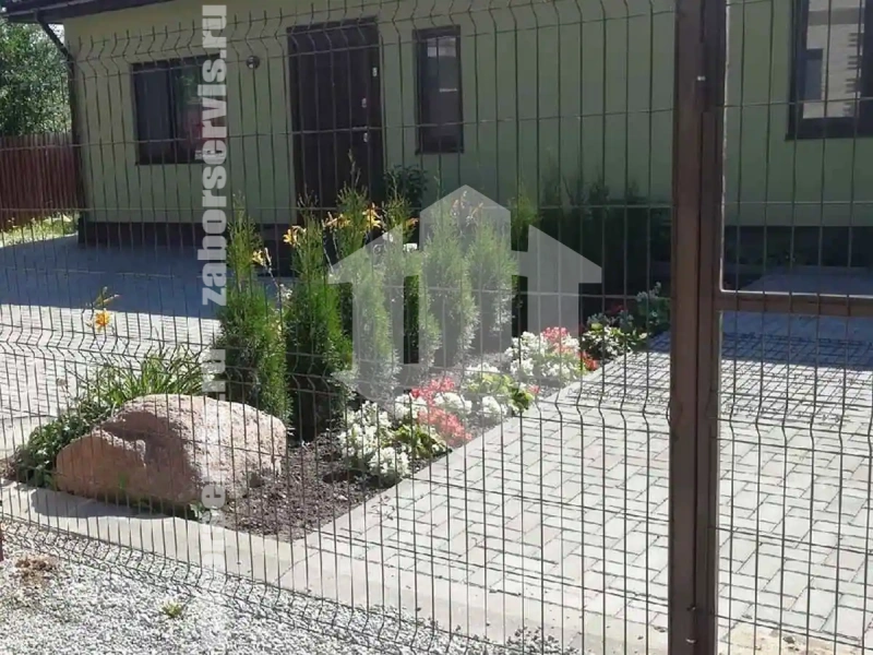 3D забор 73 метра высота 1,8м 4мм