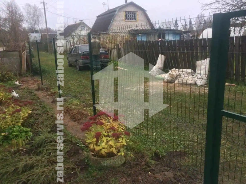 3D заборы для частного дома 69 метров 5мм