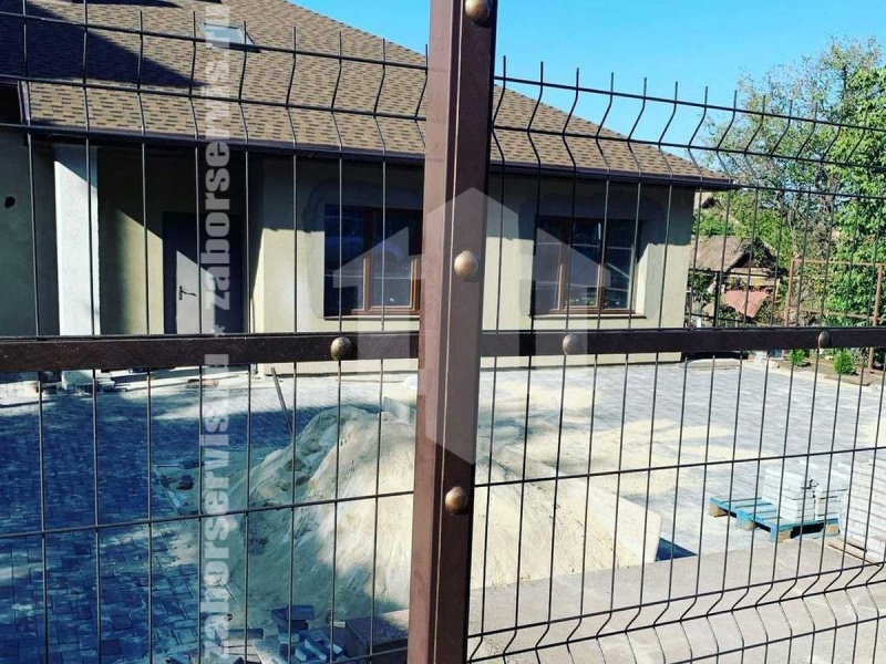 3D заборы для частного дома 40 метров 4мм