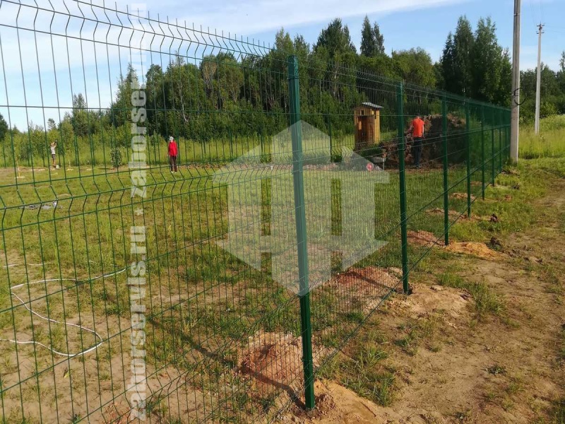 3D заборы 90 метров высота 1,8м 5мм