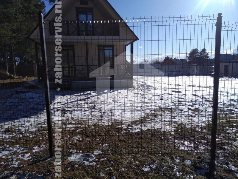 3D заборы для частного дома 6 соток 3,5мм