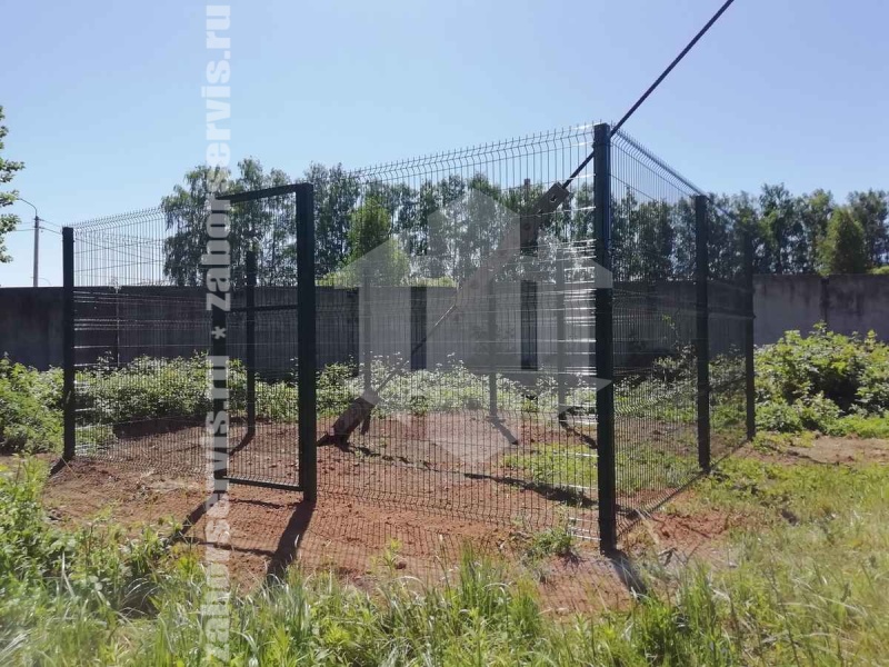 3D заборы зеленый  50 метров 4мм