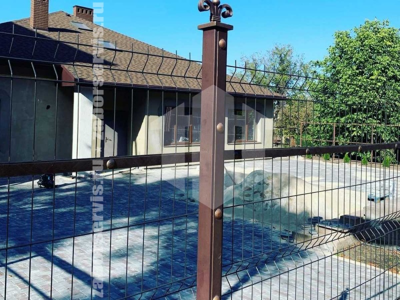 3D заборы для частного дома 40 метров 4мм