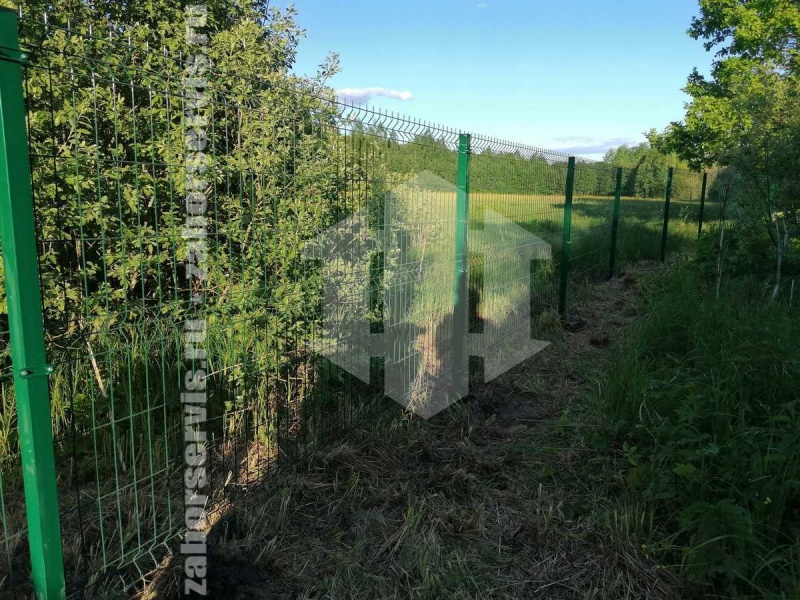 3D забор 110 метров 3,5мм пример 3 5мм